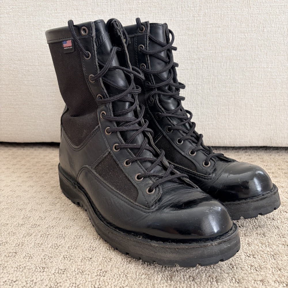 Danner Acadia 21210 8" Tactical Boots Men 11.5 D Black Leather Gore-Tex USA Made